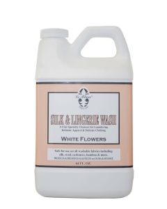 Le Blanc White Flowers Silk Lingerie Wash Luxury Laundry Cleanser for Delicates 64 oz 1 pack
