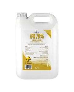 Trioxi 70% Isopropyl Alcohol Rubbing Alcohol - 5L Multi-Purpose Disinfectant
