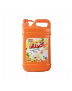 Al Emlaq Double Force Dishwashing Liquid Soap With Ultra Orange Fragrance- 1800ml
