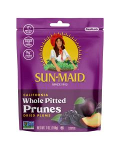 SunMaid Pitted Prunes NonGMO 100 Fruit No Sugar added 7 oz Pack of 1