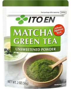 Ito En Unsweetened Matcha Green Tea Powder, 2 Ounce