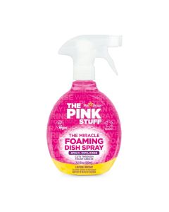Stardrops The Pink Stuff Miracle Foaming Dish Spray 500 ml – Powerful Foam Dish Soap for Tough Grease & Everyday Cleaning