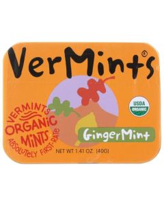 Vermints All Natural Breath Mints GingerMint 141 oz