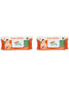 Palmer's Aloe Vera Formula Baby Wipes with Vitamin E and Chamomile - Gentle Skin Formula, Alcohol and Paraben Free, 72 Wipes (Twin Pack)