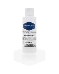 AmeriColor Soft Gel Paste Food Color 6Ounce Bright White