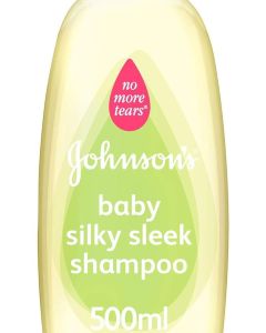 JOHNSON’S Baby Silky Sleek Shampoo with Chamomile, 500ml