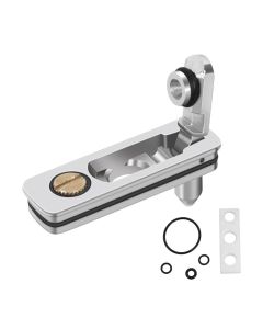 YUSUD Lighter Gasket Seal Compatible with Zippo Metal Repair Kit with Cotton Felt Pad and Flint Slot Lighter Fluid AntiEvaporation Accessories for Lighter Insert Replacement Parts
