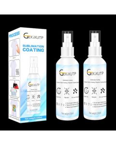 2 x 100ml Sublimation Spray for Cotton TshirtsSublimation Coating Spray for TShirts Canvas Polyester FabricQuick Dry High GlossPolyester Spray for Sublimation