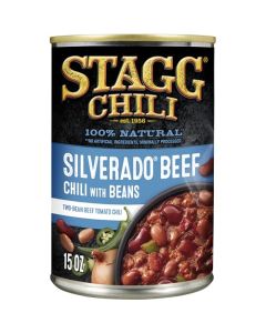 Stagg Silverado Beef Chili with Beans 15 Ounce Pack of 12