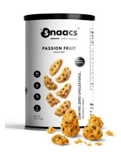 SNAACS Freeze-Dried Passion Fruit / No Added Sugar / Bold Tangy Crunchy Fruit Snack (3 oz / 85 g)