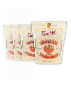 Bobs Red Mill Old Country Style Muesli 40oz Pack of 4 Non GMO Whole Grain Vegan Kosher