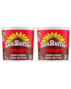 Sunbutter Creamy Sunflower Spread Peanut Free Non Allergen Two Five Pound Containers
