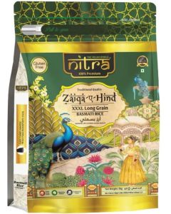 Nitra Zaiqa E Hind Basmati Rice 5 kg