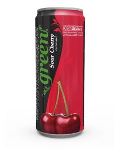 Sour Cherry Soft Drink Can