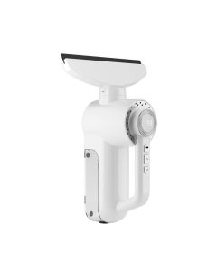 Cordless Rechargeable 2-in-1 Window Vacuum Cleaner Water u0026 Dust Suction Glass Cleaning Machine