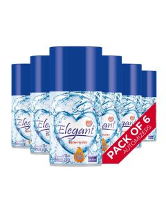 6 Piece Fresh Water Automatic Refill Spray Set 300ml