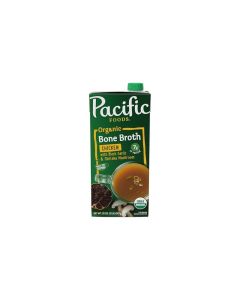 Pacific Foods Broth Bone Chicken Black Garlic Shiitake Organic 32 Ounce