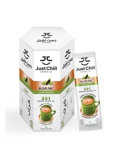 Karak Chai Cardamom Tea Premix 26g x 10 Sachets – Instant Karak Tea & Cardamom Tea, Immunity Booster