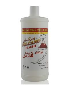 Volcano Flash Toilet and Bathroom Cleaner and Disinfectant - Ensures Easy Removal of Stains - 800 ml