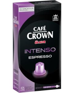 Nespresso Compatible Aluminium Coffee Capsules - Ülker Intenso Espresso 10 Capsules (52g)