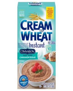 Cream of Wheat Instant Hot Cereal, Cinnabon, 1.23 Ounce, 10 Packets