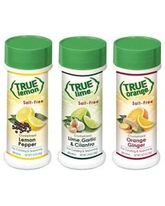 True Lemon Pepper Orange Ginger Lime Garlic Cilantro Spice Shaker Kit