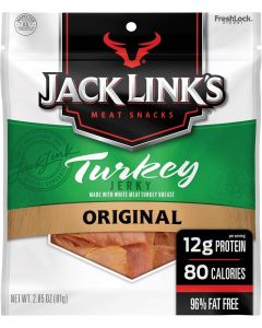 Jack Link's Original Turkey Jerky - 2.85 oz (81g) - High Protein Snack