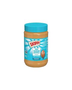 SKIPPY Creamy Peanut Butter Spread No Sugar Added Peanut Butter 7 g Protein Per Serving 40 Oz Jar