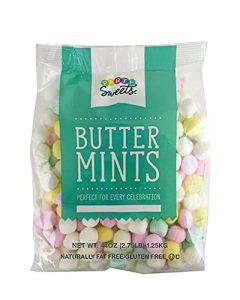 Party Sweets Assorted Pastel Buttermints 275 Pound Appx 350 pieces from Hospitality Mints