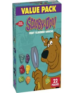 Betty Crocker Scooby Doo Fruit Flavored Snacks, Treat Pouches, Value Pack, 22 ct