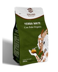 Yerba Matè-Con Palo Organic Hot and Cold Tea Gluten Free Gives Energy Improves Strength Immune System 200g