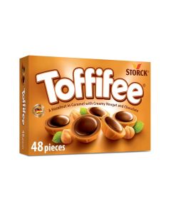 Hazelnut In Caramel With Creamy Nougat And Chocolate Candies