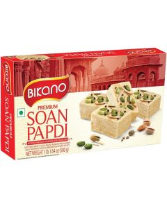 Bikano Premium Soan Papdi with Almonds and Pistachio - 500g