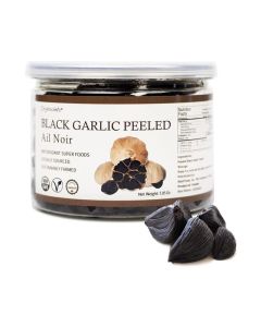 Orgnisulmte Canada Peeled Black Garlic - Fermented Superfood, 7.05 Oz