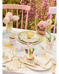 Elegant Floral Small Napkins