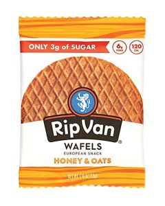 Low Sugar Honey & Oats Stroopwafels