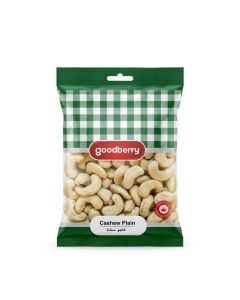 Goodberry Whole Cashew Plain Raw And Unsalted- 150gms