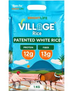 BrightLife Hi Protein Hi Fiber Low GI Natural White Rice 1kg