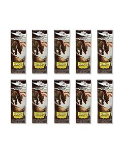 Dragon Shield 100 Standard Size Smoke Resealable Sleeves 10 Packs