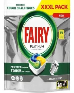 Fairy Platinum Dishwasher Tablets 96's Lemon