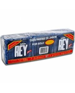 Jabon Rey 3 Pack 900g
