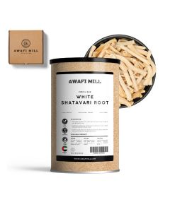 AWAFI MILL White Shatavari Root 100g / Premium Dried Root Pieces / Clean Mild Aroma / Traditional Culinary & Cultural Use / Pure Single Ingredient
