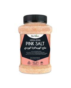 Himalayan Pink Salt, 2.2kg, Jar Fine Grain, GMO Free, Supreme Quality Chemical Free, Vegan, Halal Certified, Fine Grain All-Natural Salt, Triple-Washed in Spring Water