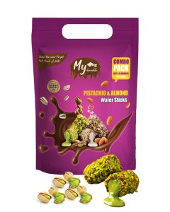 Wafer Choco Stick Pistachio and Almond 95g