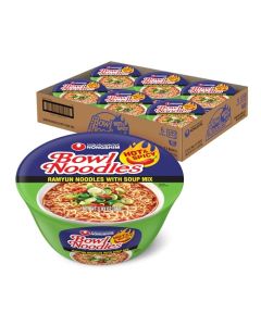Nongshim Ramen Noodles Gourmet Instant Ramen bowl Premium Microwavable Noodle Soup Hot Spicy 303 Ounce Pack of 6