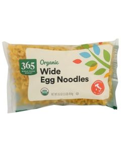 365 by Whole Foods Market Organic Wide Egg Noodles 16 Ounce