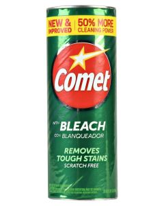 Comet All Purpose Abrasive Powder Cleaner with Bleach, Pine 21 oz.