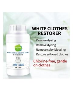 200G Super Whitener with ultimate White Formula/Provides Maximum Long lasting Whitening & Pleasant fresh fragnance/Stain remover/Laundry Cleaning Essentials.