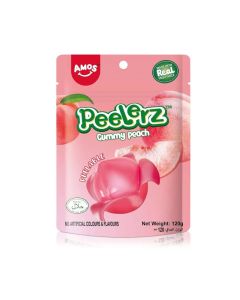 Amos Peelerz Gummy Peach Flavored Candy- 120gms