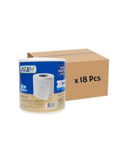 Soft Well 2 PLY Bulk Maxi Roll Tisue 1600 Sheets- 18pcs